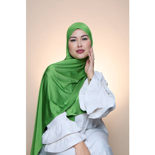 Hijab Premium Satin  Mae Green