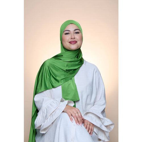 Hijab Premium Satin  Mae Green