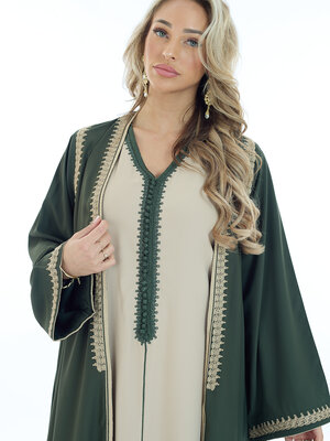 Kimono Zeyneb Olivegreen