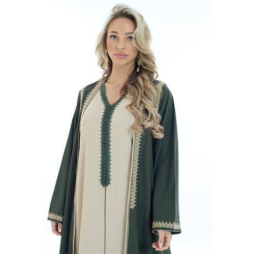 Kimono Zeyneb Olivegreen