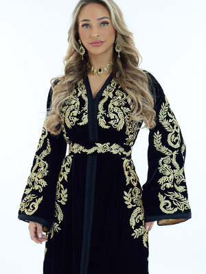 Caftan Nisma Black