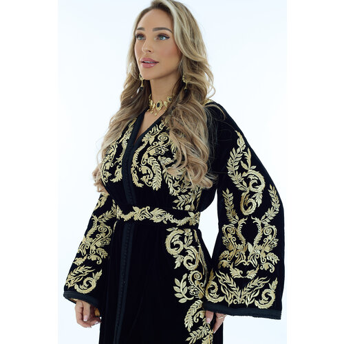 Caftan Nisma Black