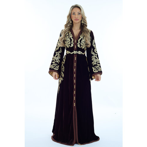 Caftan Nisma Brown