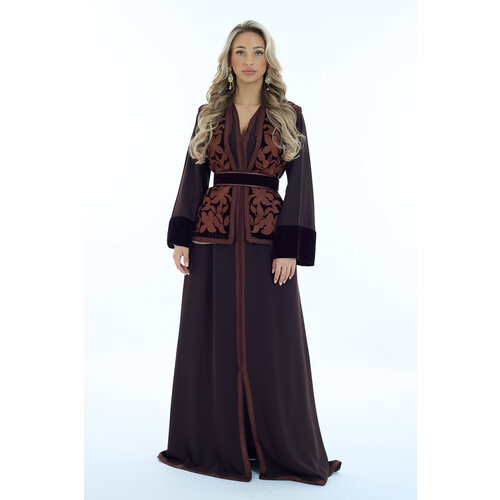 Caftan Solana Brown