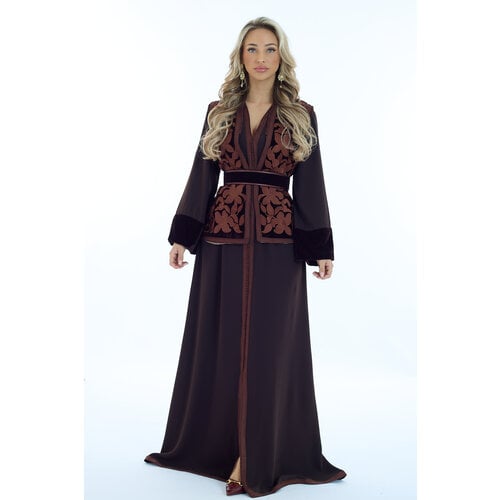 Caftan Solana Brown