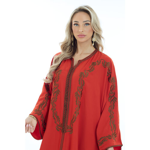 Caftan Bouchra Orange