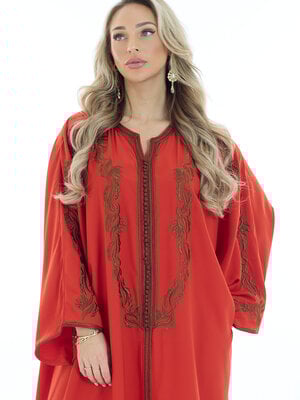 Caftan Bouchra Orange