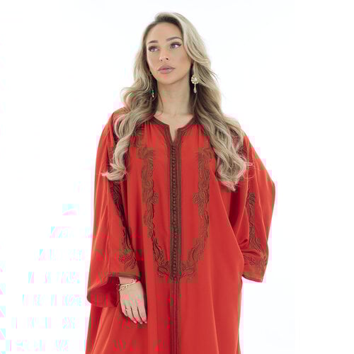 Caftan Bouchra Orange