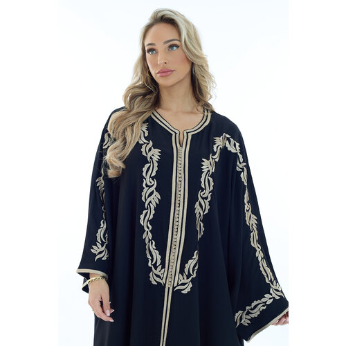 Caftan Bouchra Black