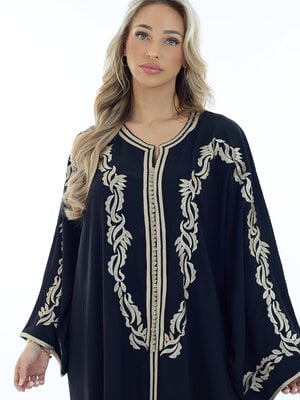 Caftan Bouchra Black