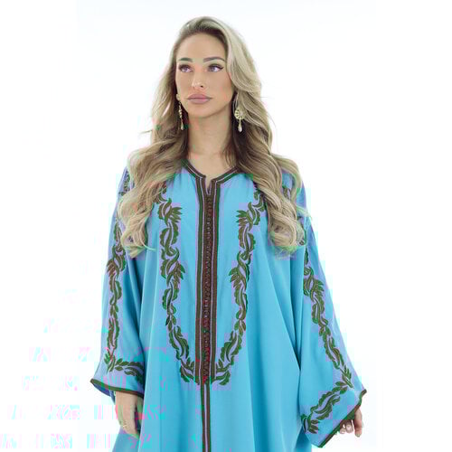 Caftan Bouchra Blue