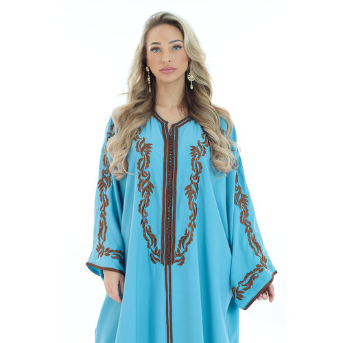 Caftan Bouchra Blue