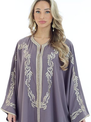 Caftan Bouchra Purple