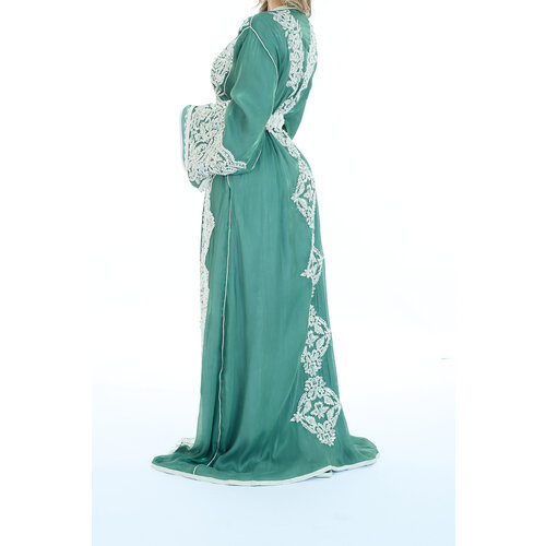 Exclusieve Caftan Nima Olivegreen