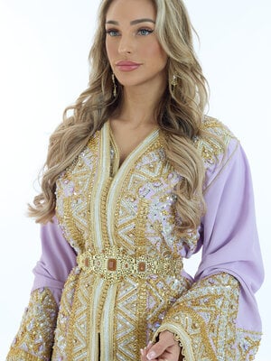 Exclusieve Caftan Nima Thistle