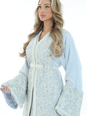 Exclusieve Caftan Nima Gray