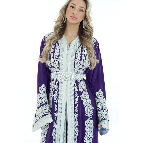 Exclusieve Caftan Nima Purple
