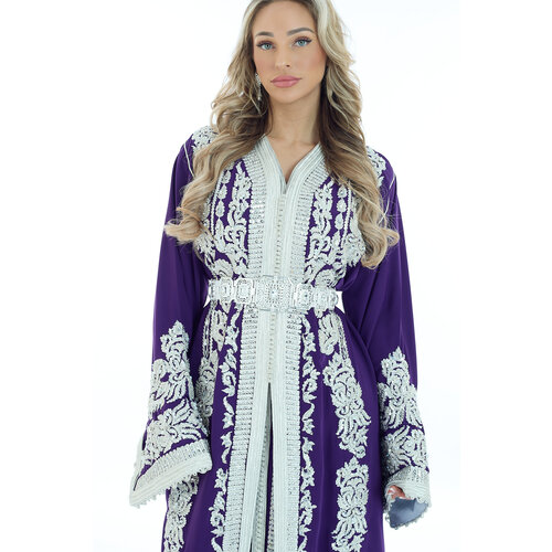 Exclusieve Caftan Nima Purple