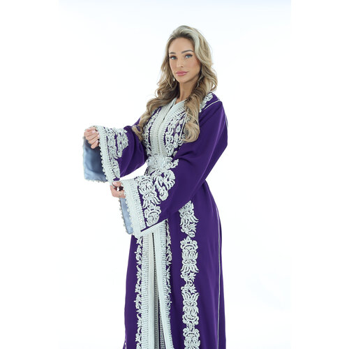 Exclusieve Caftan Nima Purple