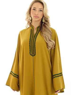 Caftan Samara Lime Green Caftan Samara Lime Green