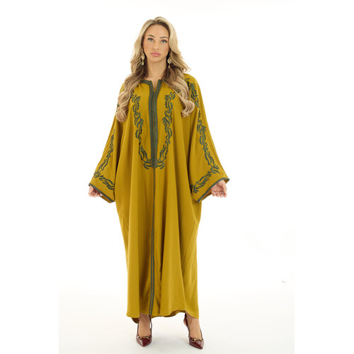 Caftan Bouchra Lime Green Caftan Bouchra Lime Green