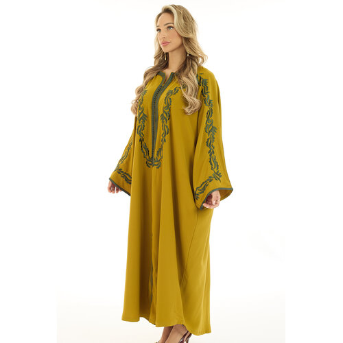 Caftan Bouchra Lime Green Caftan Bouchra Lime Green