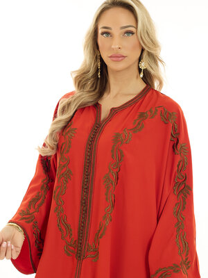 Caftan Bouchra Orange Caftan Bouchra Orange