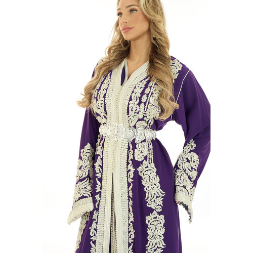 Exclusieve Caftan Nima Purple Exclusieve Caftan Nima Purple
