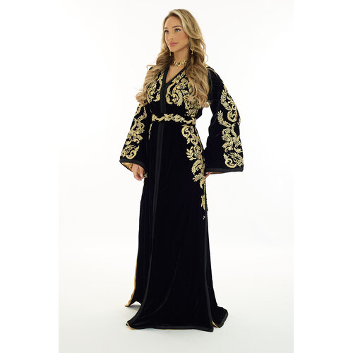 Caftan Nisma Black Caftan Nisma Black