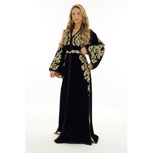 Caftan Nisma Black Caftan Nisma Black