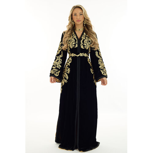 Caftan Nisma Black Caftan Nisma Black