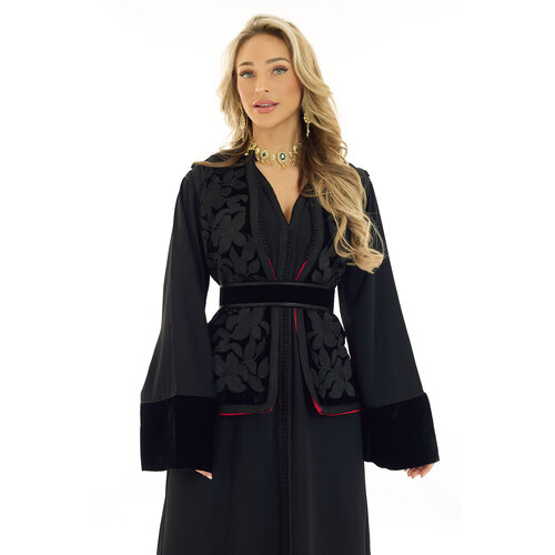 Caftan Solana Black Caftan Solana Black