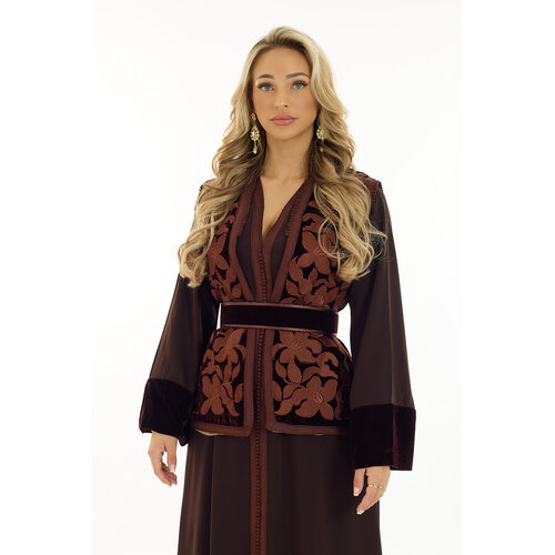 Caftan Solana Brown Caftan Solana Brown