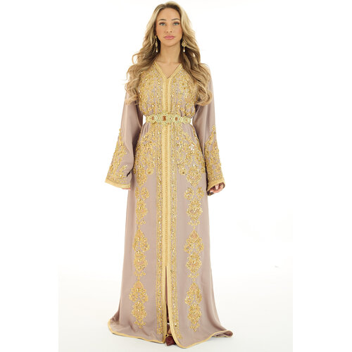 Caftan Souhaila Nude Caftan Souhaila Nude
