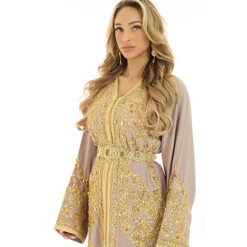 Caftan Souhaila Nude Caftan Souhaila Nude