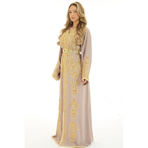 Caftan Souhaila Nude Caftan Souhaila Nude