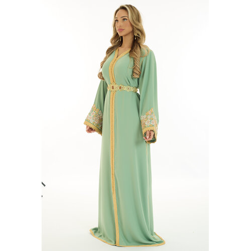 Caftan Zahra Darkseagreen Caftan Zahra Darkseagreen