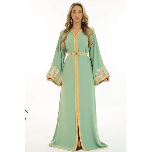 Caftan Zahra Darkseagreen Caftan Zahra Darkseagreen