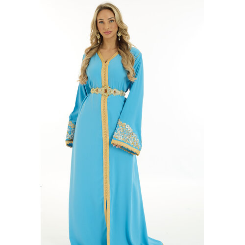 Caftan Zahra Blue Caftan Zahra Blue