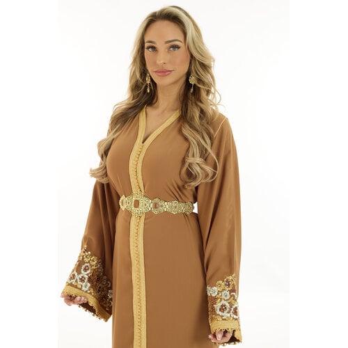 Caftan Zahra Brown Caftan Zahra Brown