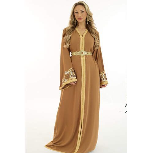 Caftan Zahra Brown Caftan Zahra Brown