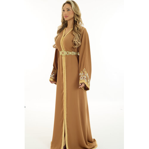 Caftan Zahra Brown Caftan Zahra Brown