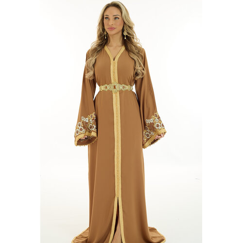 Caftan Zahra Brown Caftan Zahra Brown