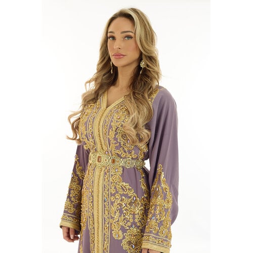 Caftan Souhaila Violet Caftan Souhaila Violet
