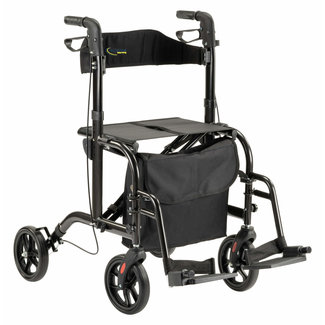 Multimotion Duo Rollator - Rollator en Rolstoel in 1