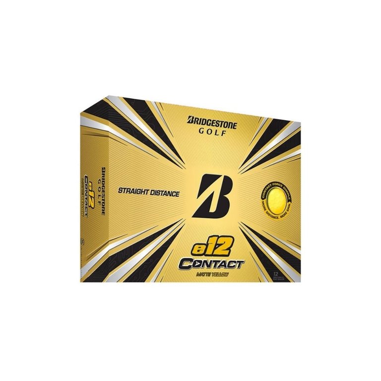 Bridgestone E12 Contact Balls Yellow