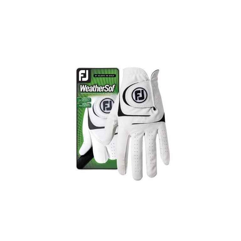 Footjoy Mns Weathersof Glove LH White