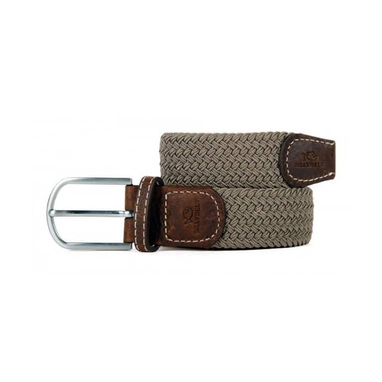 Billy Belt M Elastic Woven Belt Beige Taupe