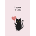 I Meow You - Double Card with Envelope