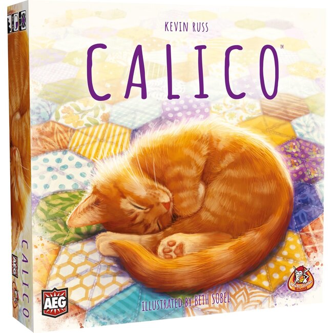 AEG Calico (NL/FR)- Quilt Tile-laying Board Game
